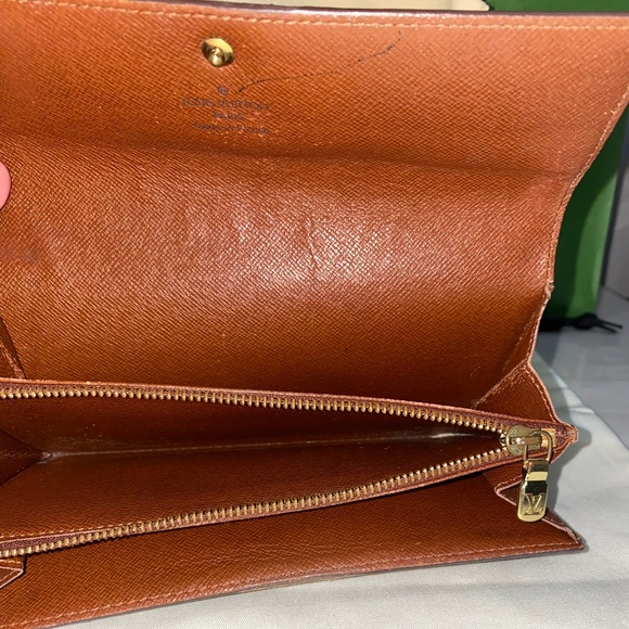 Louis vuitton monogram Sarah wallet - Picture 5 of 8